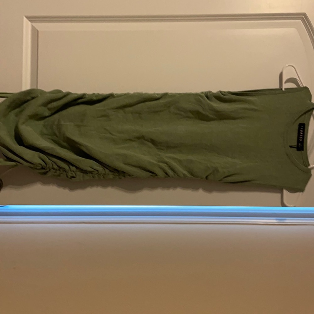 Light green spandex dress. Size medium